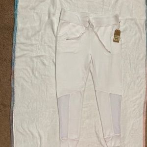 True, religion, sweatpants, white w tags